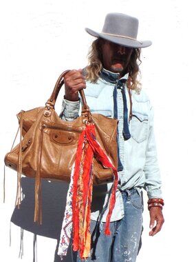 Hand Crafted Clip On Textile Swag